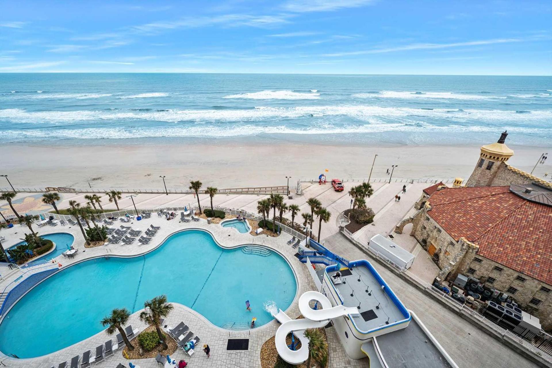 Luxury 10Th Floor 3 Bedroom Condo Direct Oceanfront Wyndham Ocean Walk Resort Daytona Beach | 1011 Zewnętrze zdjęcie